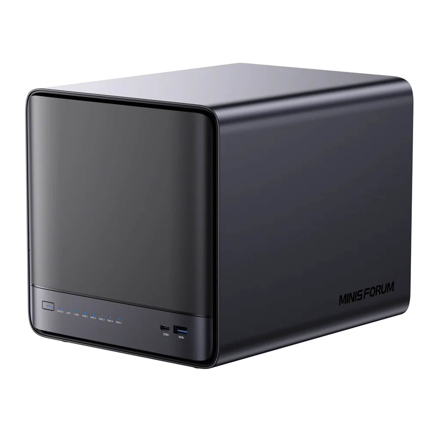 MinisForum N5 Pro Ryzen AI 9 HX 370 32GB 128GB eMMC - NA