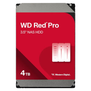 WD 4TB 256MB 7200 3.5" SATA3 NAS Red Pro HDD