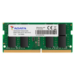 Memory RAM ADATA DDR4 STD 1.2V SO-DIMM 8GB 3200MHz