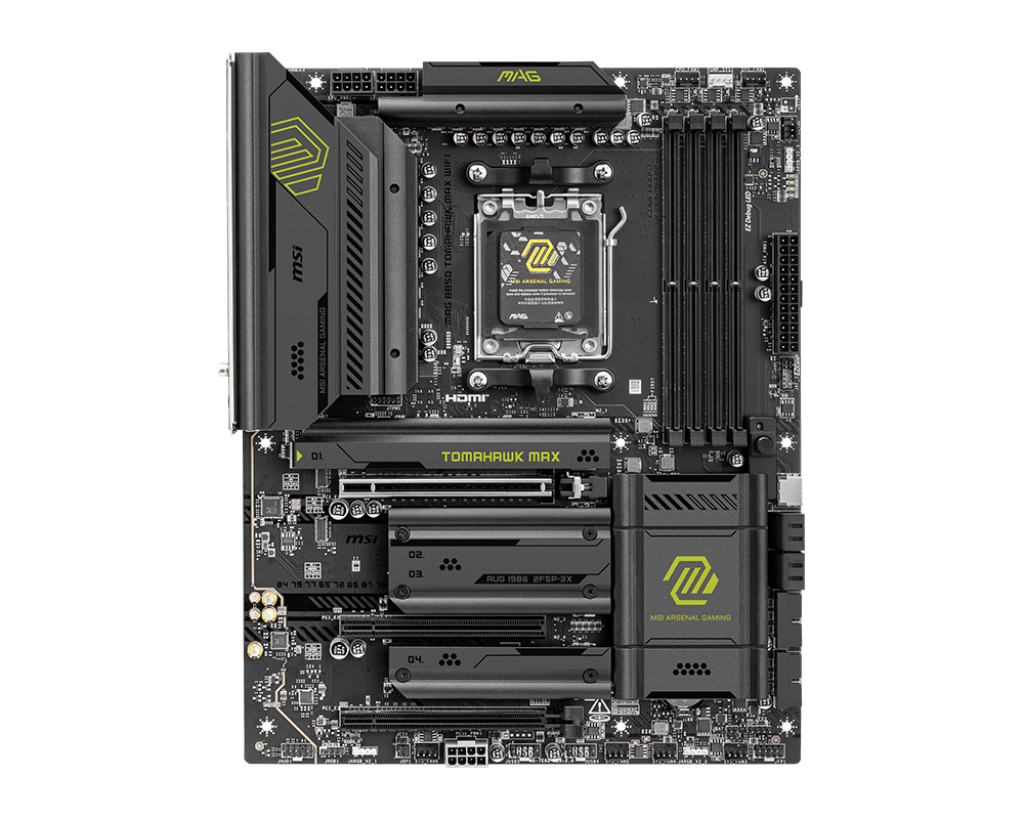 MSI MAG B850 TOMAHAWK MAX WIFI Motherboard AM5 DDR5 - Image 3