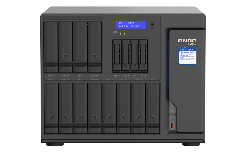 QNAP TVS-h1688X-W1250-32G Intel® Xeon® W-1250 NAS Server