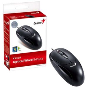 Genius DX-125 Black Mouse Optical 1000 DPI Wired mouse