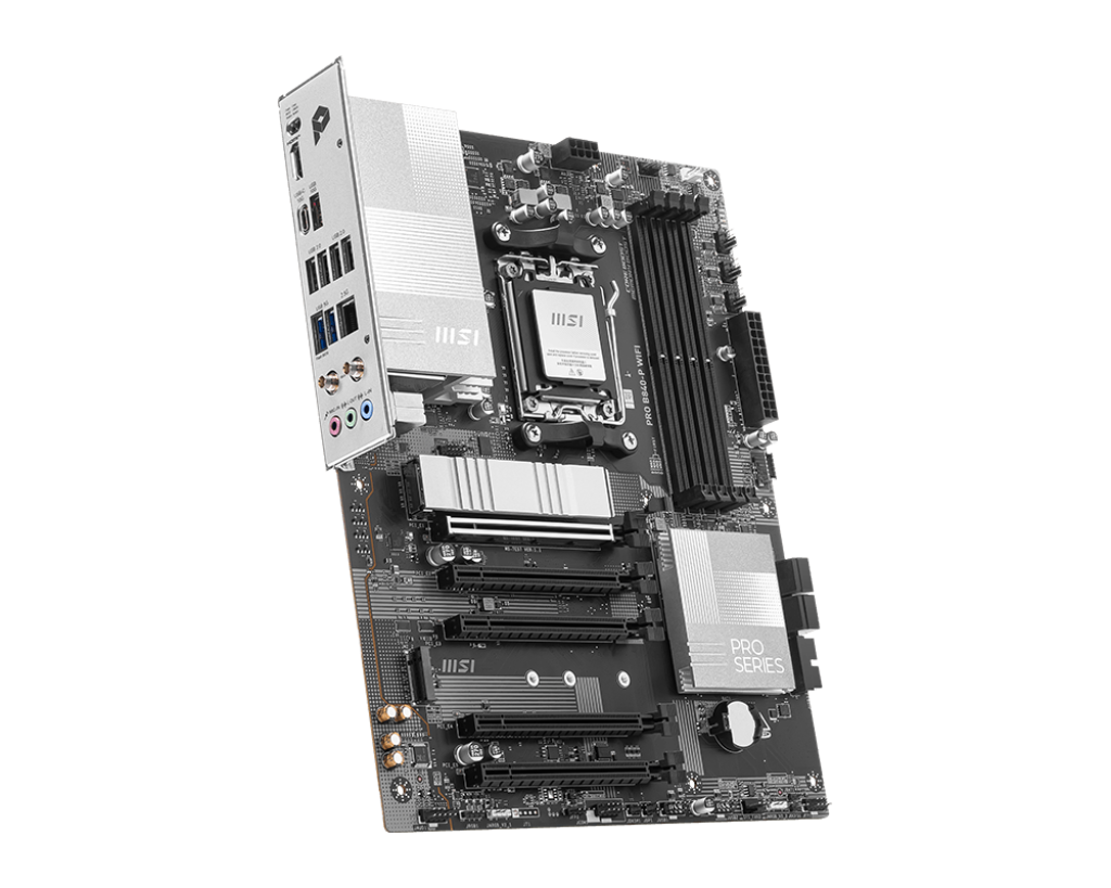 MSI PRO B840-P WIFI Motherboard AMD B850 AM5 DDR5 - Image 2