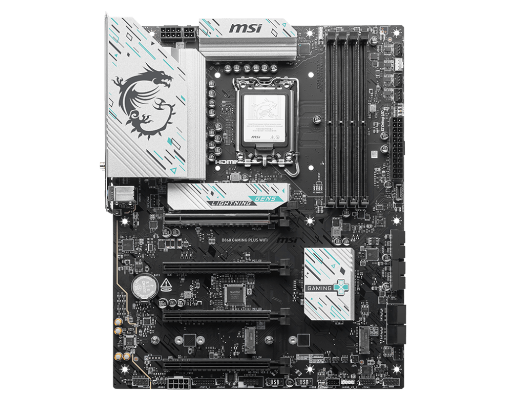 Motherboard MSI B860 GAMING PLUS WIFI LGA1850 DDR5 SATAIII - Image 2