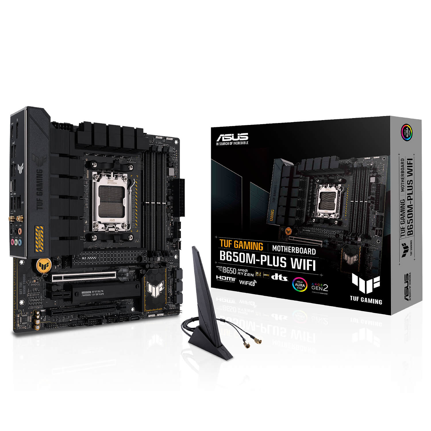 Asus TUF GAMING B650M-PLUS WiFi AM5 DDR5 AMD Ryzen™