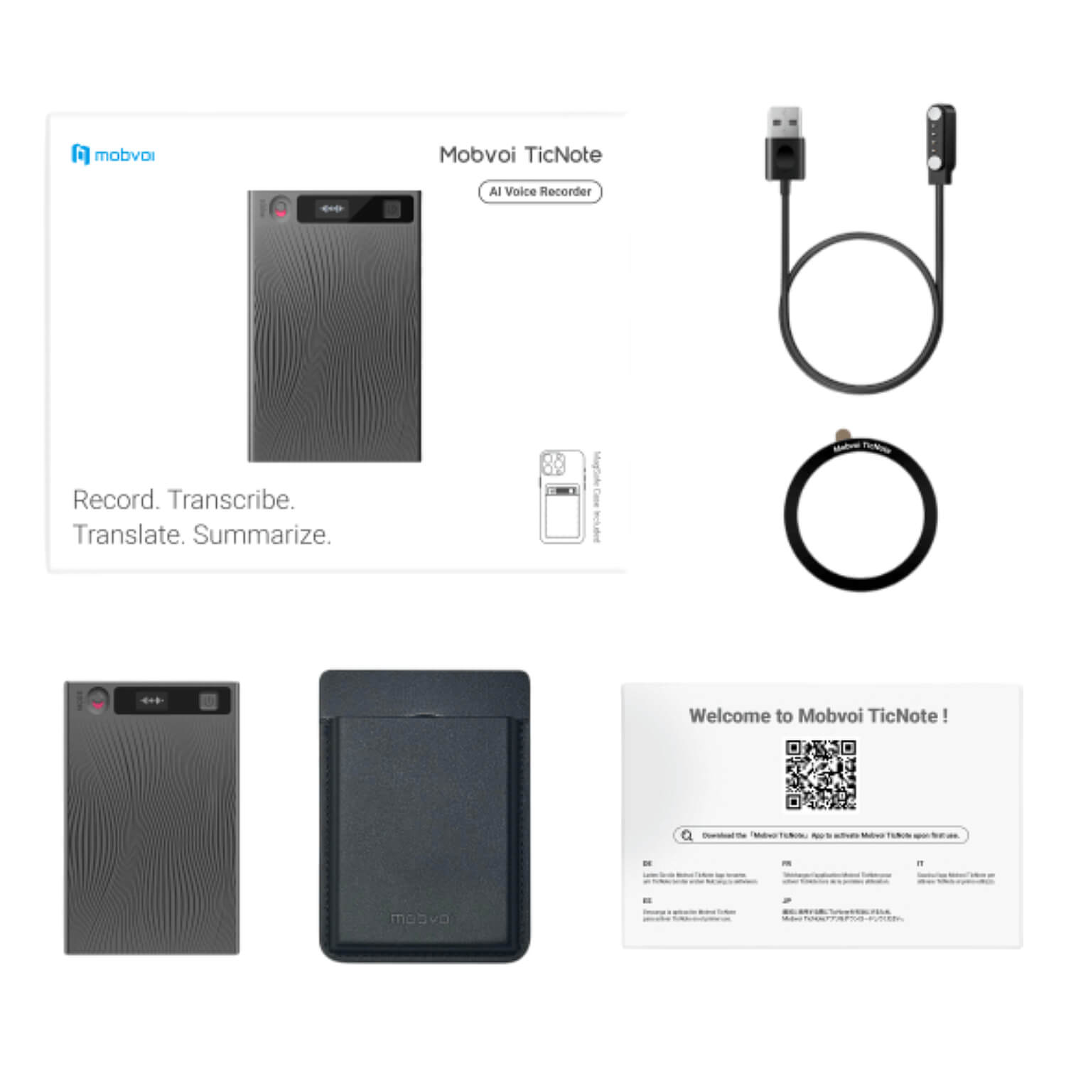 Mobvoi 64GB TicNote Agentic AI Voice Recorder - Image 4
