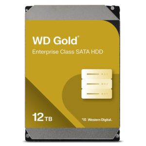 WD 12TB 512MB 7200 RPM 3.5" SATA3 Gold Enterprise HDD