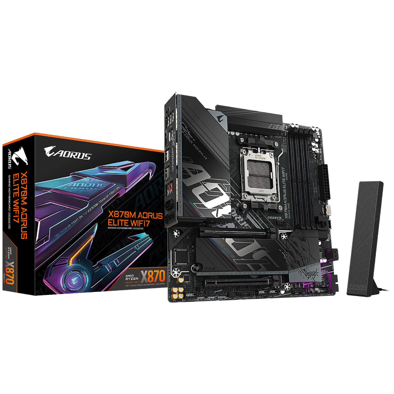 Gigabyte AMD X870M AORUS ELITE WiFi7 motherboard AM5 DDR5
