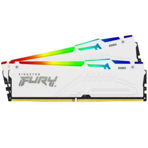 Kingston DDR5 32GB (2x16GB) 6000 FURY Beast RGB EXPO White