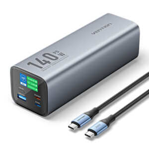Vention 140W USB (C+C+A) PD3.1 27000mAh Power Bank