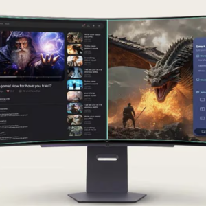 LG 44.5" UltraGear OLED WQHD 240Hz Curved Gaming Monitor