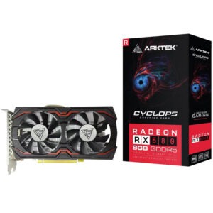 ARKTEK RX 580 8GB DDR5 256Bit AMD Radeon AKR580D5S8GH1