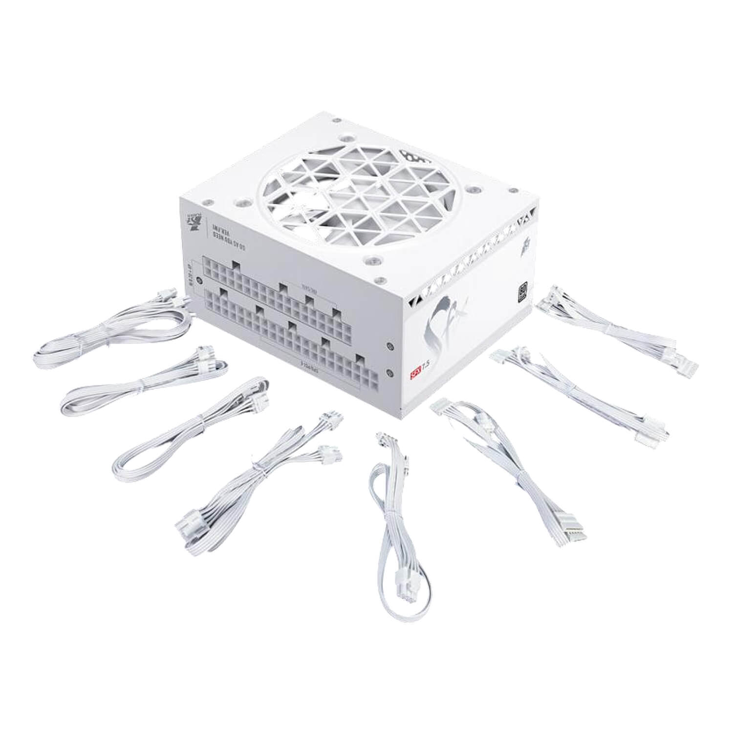 1StPlayer SFX 750W 80+ Platinum Power Supply White - Image 4