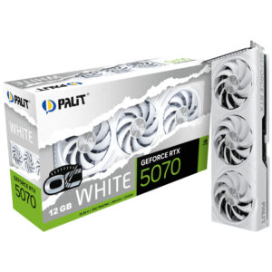 Palit GeForce RTX 5070 White OC 12GB NE75070U19K9-GB2050W