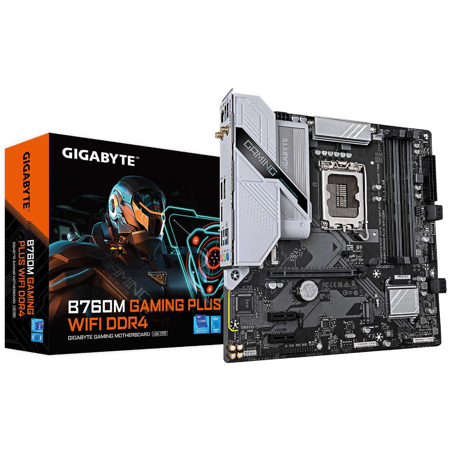 GIGABYTE B760M GAMING PLUS WIFI DDR4 Micro ATX LGA1700