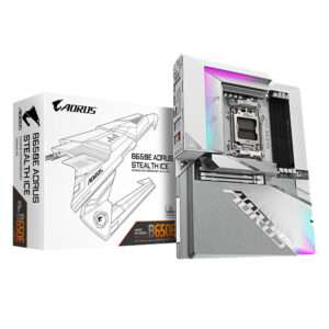 Gigabyte B650E AORUS STEALTH ICE Motherboard AM5 DDR5 ATX