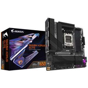 Gigabyte B650M AORUS ELITE AM5 DDR5 Micro ATX M.2