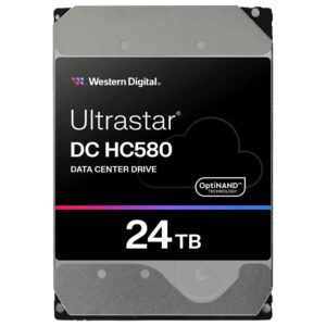 WD 24TB 7200 512MB Ultrastar DC HC580 SATA3 HDD