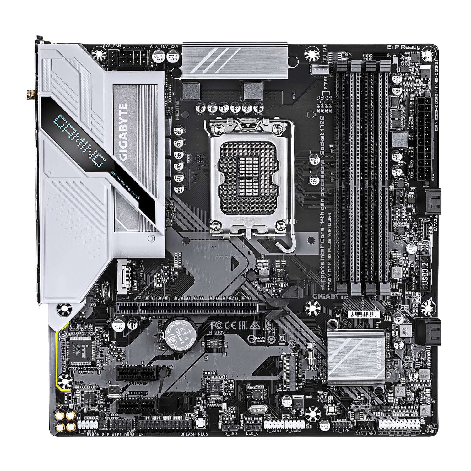 GIGABYTE B760M GAMING PLUS WIFI DDR4 Micro ATX LGA1700 - Image 2