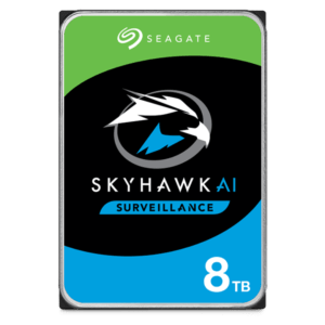 Seagate 8TB 256MB 7200 SATA3 SkyHawk AI 3.5" HDD