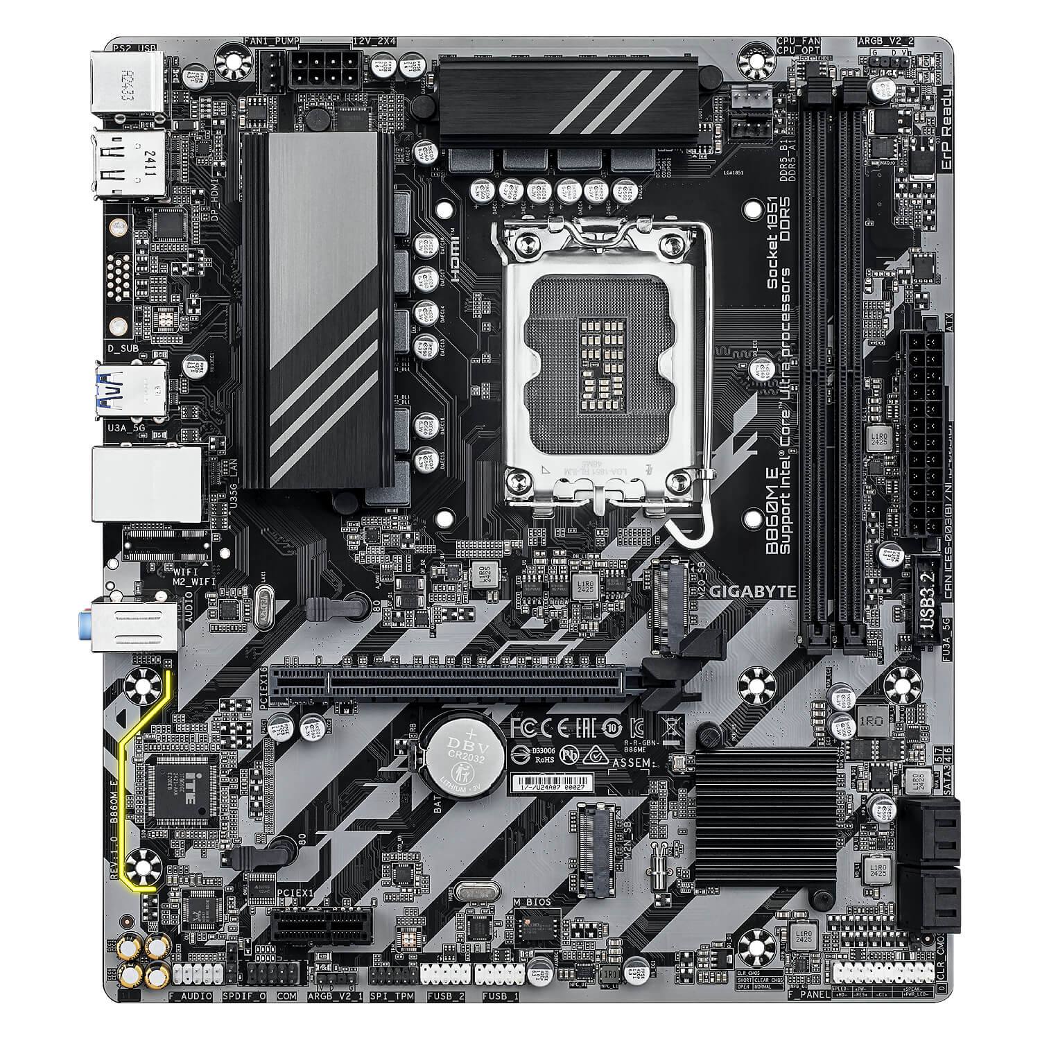 Gigabyte B860M E
