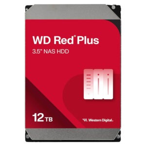 WD 12TB 512MB 7200 3.5" SATA3 Red Plus NAS HDD