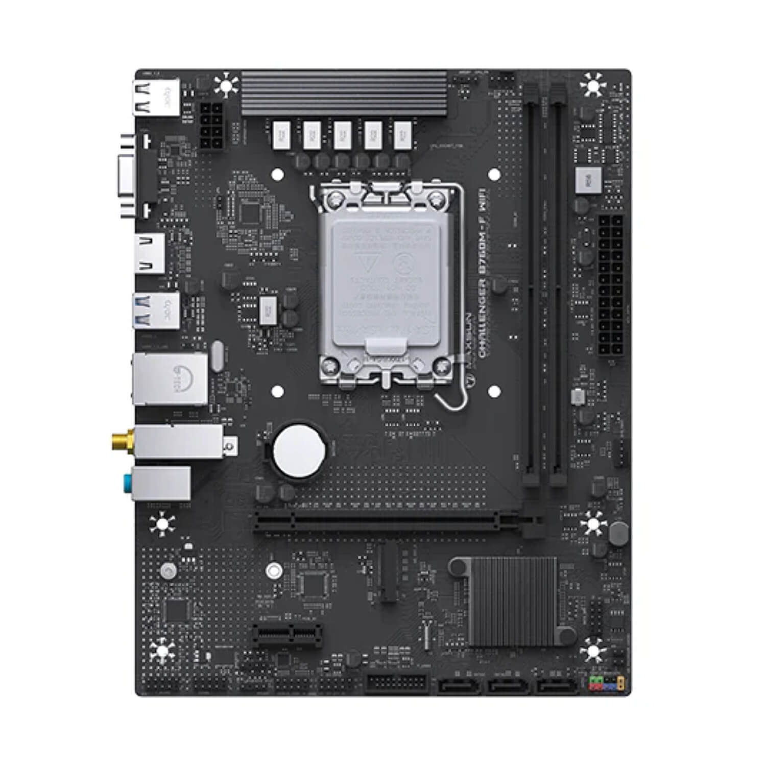 MAXSUN Challenger B760M-F WiFi DDR4 MS-CHA-B760M-F-WIFI - Image 2