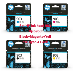 Set Original HP 903 Ink Cartridges 4-Pack Black/Cyan/Magenta/Yellow Oj-6960
