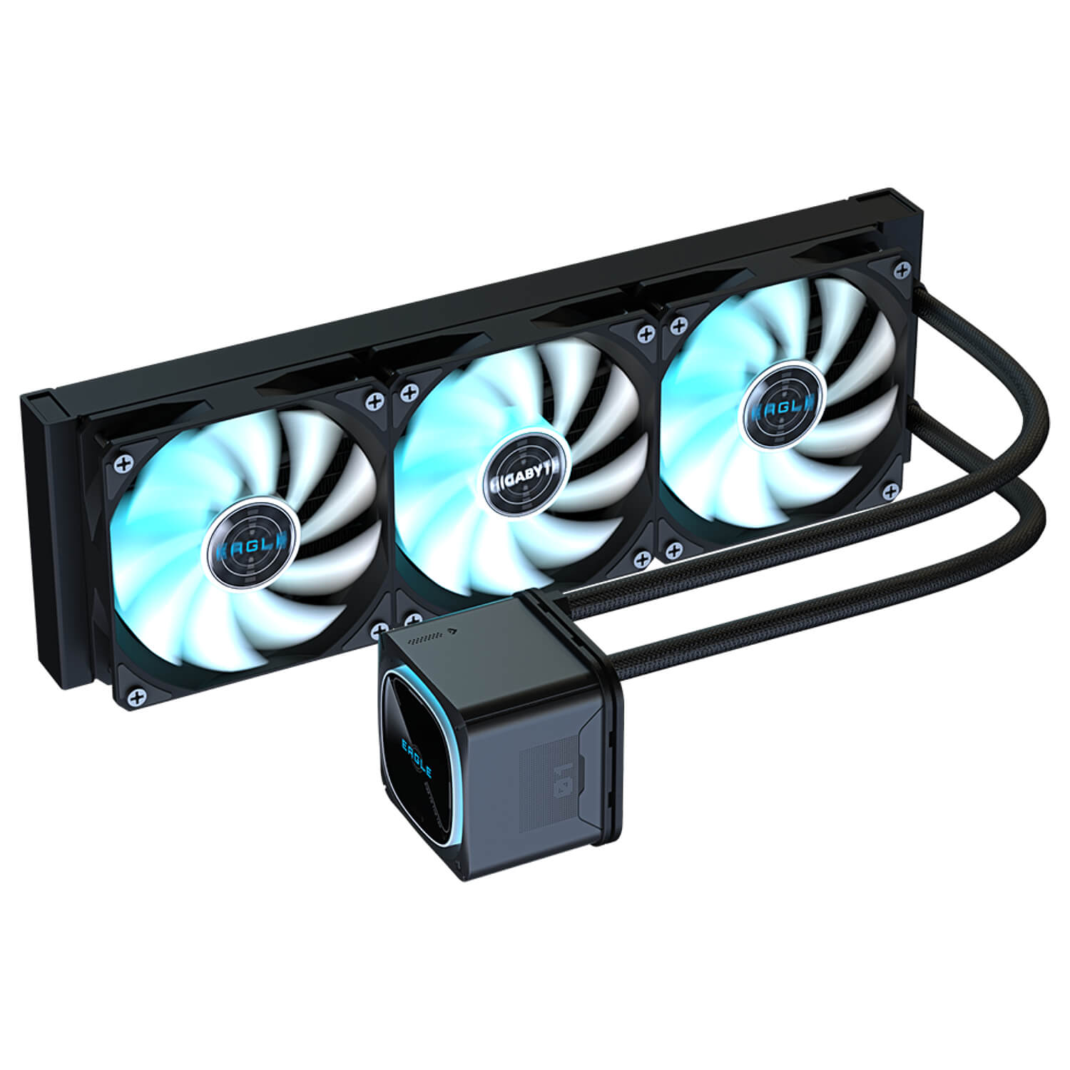 Gigabyte AORUS Waterforce II 360 EAGLE Fuzion ARGB Liquid CPU Cooler - Image 4