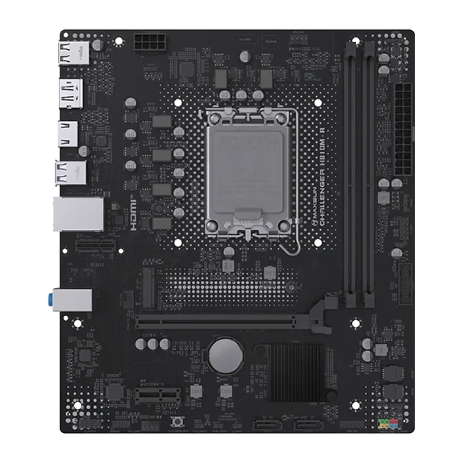 MAXSUN Challenger H810M-R Micro ATX LGA1851 MS-CHA-H810M-R - Image 2