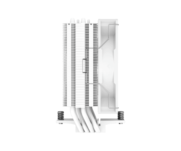 DeepCool AG400 White 220W TDP 150mm RGB CPU Air Cooler - Image 5