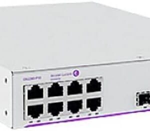 Alcatel-Lucent OS2260-10 OmniSwitch 8-Port Gigabit WebSmart+ Switch 4xSFP