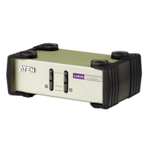 ATEN CS82U 2-Port PS/2-USB VGA KVM Switch Box Video DynaSync 2048x1536 Desktop