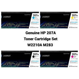 Genuine HP 207A Toner Cartridge Set W2210A M283 Black Cyan Magenta Yellow OEM