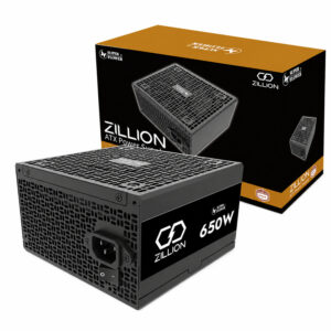Super Flower Zillion DB 650W Cybenetics Silver ATX3.1 Power Supply SF-650Z12DB