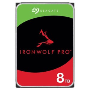 Seagate IronWolf Pro 8TB NAS Internal Hard Drive 3.5" 7200RPM 256MB ST8000NT001