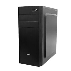 SAMA CA-505 Black ATX Mid Tower PC Case with 500W Power Supply Unit PSU USB 3.0