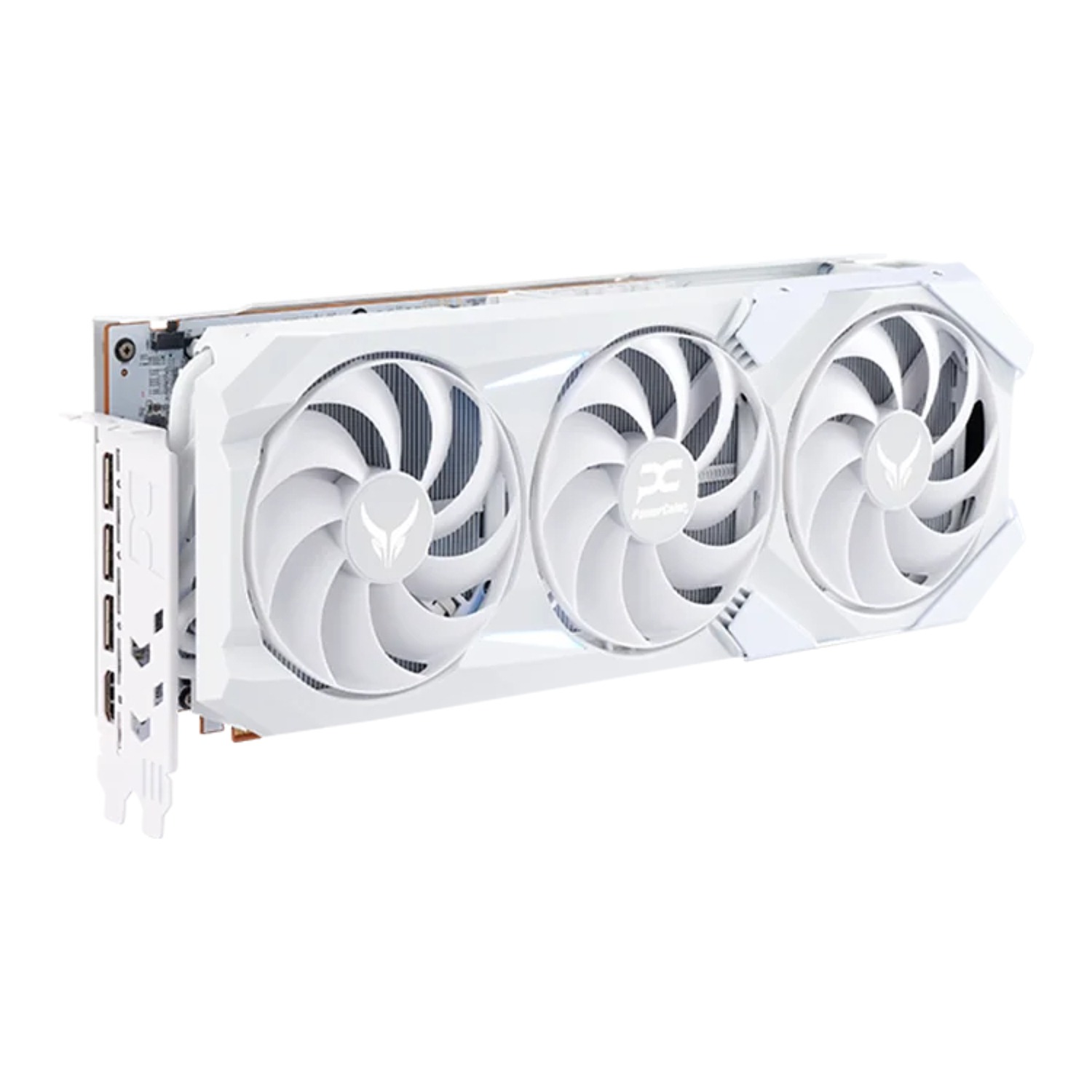 PowerColor Radeon RX 9070 XT 16GB Red Devil Spectral White OC PCIe 5.0 Gaming GPU
