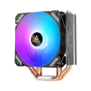 Antec A400i CPU Air Cooler 4 Heatpipes 120mm PWM Blue LED Fan LGA1700 AM5 AM4