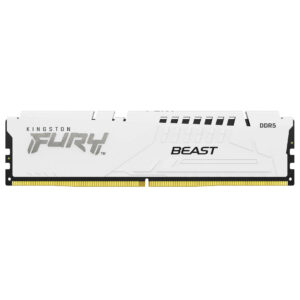 Kingston FURY Beast White 16GB DDR5 6000MHz CL36 PC5-48000 Desktop RAM Memory Intel