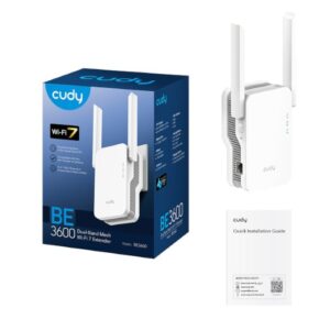 Cudy RE3600 BE3600 Wi-Fi 7 Mesh Range Extender Gigabit Wireless Repeater