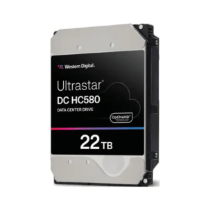 WD Ultrastar DC HC580 22TB Enterprise HDD 7.2K SATA 6Gb/s 3.5" WUH722422ALE6L4