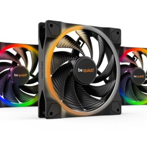 be quiet! Light Wings 140mm PWM High-Speed ARGB Case Fan Triple-Pack BL079