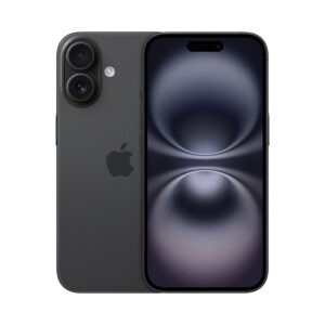 Apple iPhone 16 128GB Black 6.1" A18 iOS 18 2556x1179 MYE73QN/A