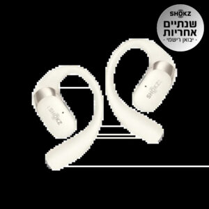 Shokz OpenFit 2 Beige Open-Ear Wireless Earbuds Bluetooth DirectPitch T920-ST-BG