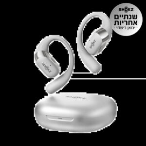Shokz OpenFit 2+ Gray Open-Ear Wireless Earbuds Dolby Audio IP55 T921-ST-GY
