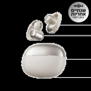 Shokz OpenDots ONE Gray Open-Ear Clip-On Wireless Earbuds E310-ST-GY