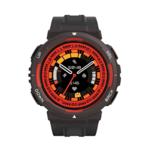 Amazfit ACTIVE EDGE Smart Watch Lava Black Water resistance