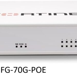 Fortinet Firewall FortiGate-70G-POE 10x GE RJ45 +5 year enterprise Protection