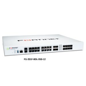 Fortinet FortiGate FG-201F-BDL-950-12 hardware 1yr FortiCare Premium FortiGuard